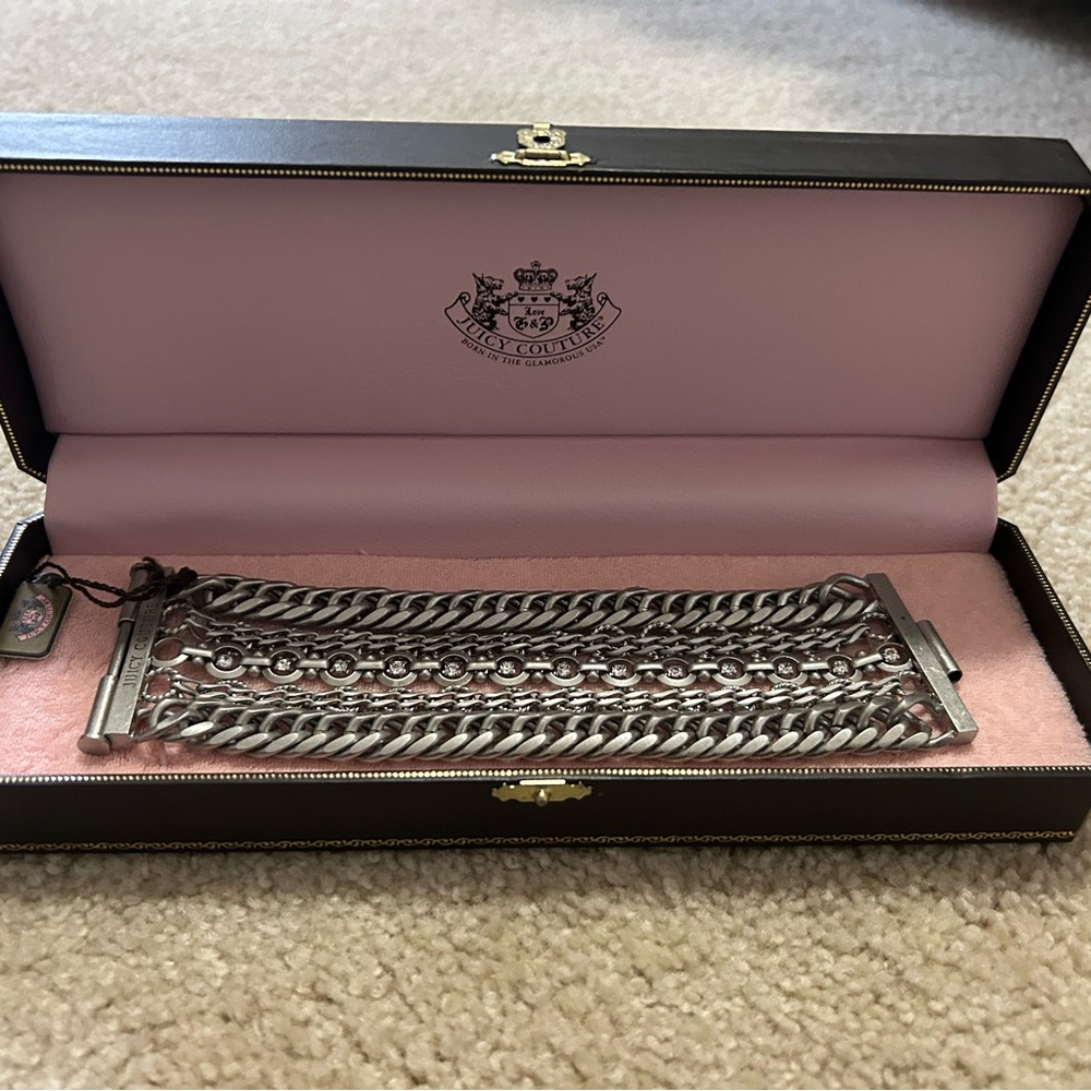 Juicy Couture silver bracelet